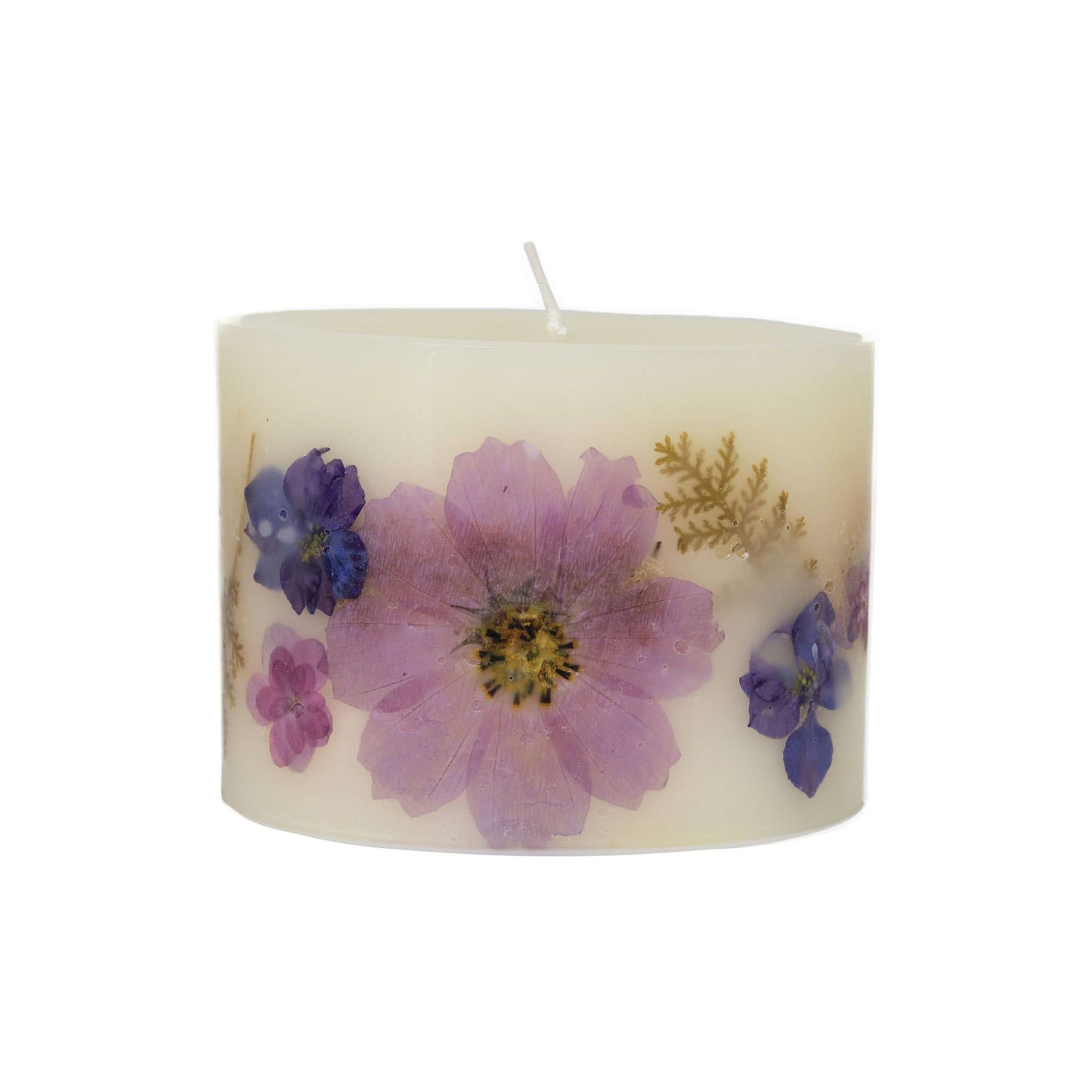 Petite Oval Botanical Candle-Roman Lavender