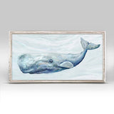 Happiest Whale by Cathy Walters Mini Framed Canvas