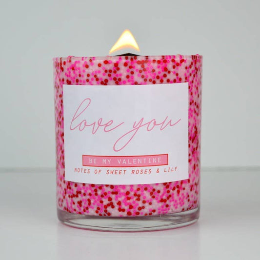 Valentine's Day Candle