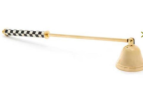 Black and White Check Candle Snuffer