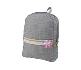 Seersucker Medium Backpack