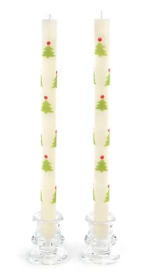 Christmas Tree Dinner Candles