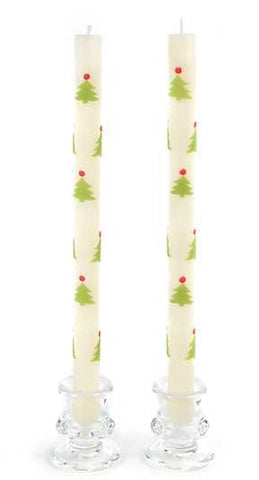 Christmas Tree Dinner Candles