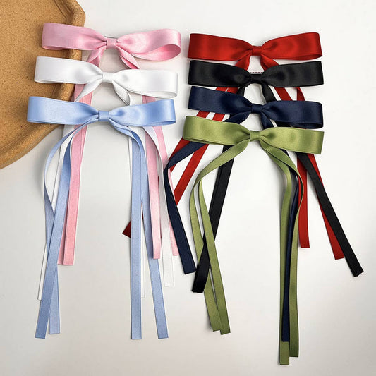 NEW STYLE RIBBON HAIR BOW RIBBON HAIRPIN_CWAHA0854