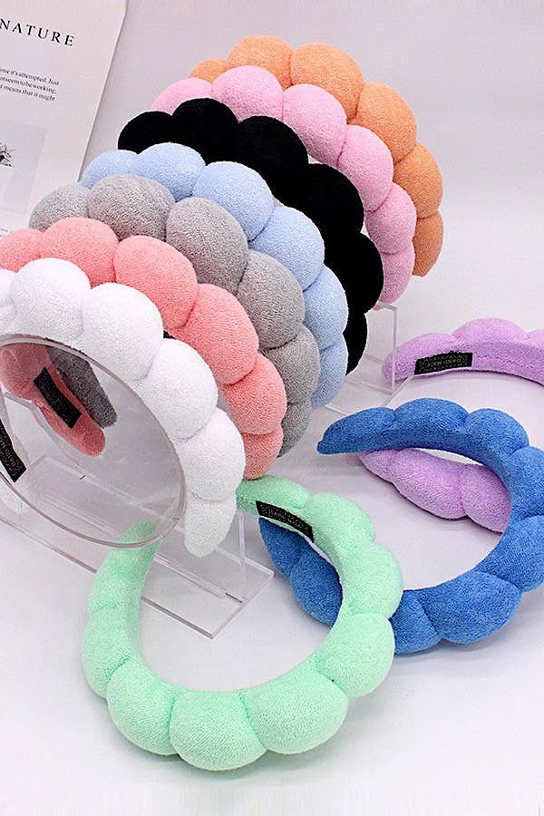 Towel Cloth Twist Hairband Sponge spa Headband