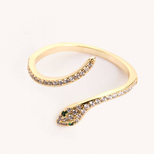 Gold Snake Ring