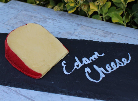Fake Edam Cheese Wedge