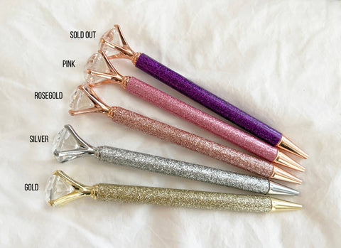 Bridesmaid Diamond Glitter Pen