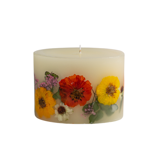 Petite Oval Botanical Candle-Peony & Pomelo