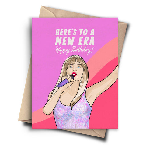 Birthday Era - Taylor Swift Funny Birthday Card