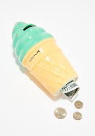 Ice Cream Money Bank